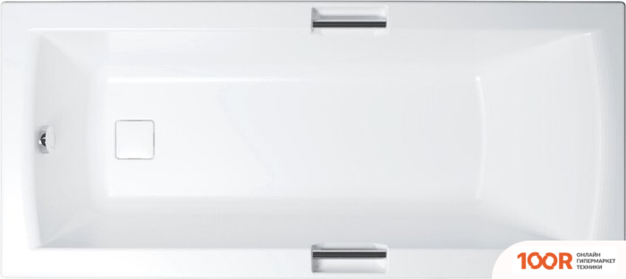 Ванна Triton АЛЕКСА 160X75 (С КАРКАСОМ, СИФОНОМ, ЭКРАНОМ И ТОРЦЕВЫМ ЭКРАНОМ) (20594)