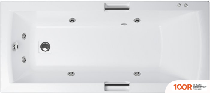 Ванна Triton АЛЕКСА 150X75 РЕЛАКС FLAT (С ГИДРОМАССАЖЕМ) (20590)