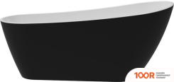 Ванна Teymi SOLLI 170X74X75 T130110 (ЧЕРНЫЙ МАТОВЫЙ) (20567)