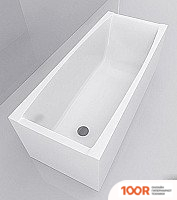 Ванна Santek САНТОРИНИ 160X70 (С КАРКАСОМ И ЭКРАНОМ) (20523)