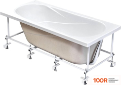 Ванна Santek КАСАБЛАНКА XL 170X80 1WH302441 (С КАРКАСОМ И ЭКРАНОМ) (20505)