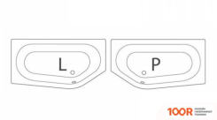 Ванна Roth ACTIVA NEO 170 R 9890000 (20450)