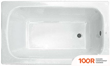 Ванна Roca CONTINENTAL 100X70 211507001 (БЕЗ НОЖЕК) (20388)