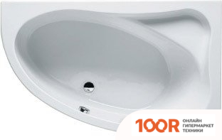 Ванна Riho LYRA 140X90 BA6500500000000 (ПРАВАЯ, БЕЗ НОЖЕК) (20263)