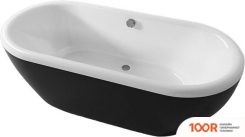 Ванна Riho DUA 180X86 (ЧЕРНЫЙ, АЭРОМАССАЖ + ХРОМОТЕРАПИЯ) (20167)