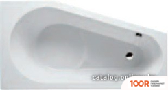 Ванна Riho DELTA 160X80R (БЕЗ НОЖЕК) (20143)