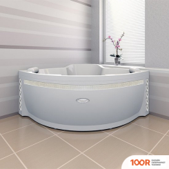 Ванна Radomir СОРРЕНТО 2 140X140 1-01-3-0-9-038К (ЗОЛОТОЙ СЛИВ) (20032)