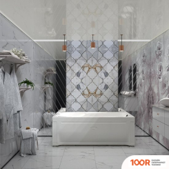 Ванна Radomir ПАРМА-ДОНА 180X85R 1-01-3-2-9-035К (СИФОН ЗОЛОТО) (19998)