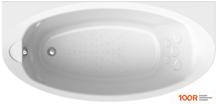 Ванна Radomir НЕАПОЛИ 180X85 1-01-3-0-1-031К (СИФОН ЗОЛОТО) (19967)