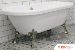 Ванна Radomir ЛЕОНЕССА 1 175X80 1-01-4-0-9-138П (ПЕРЛАМУТРОВЫЙ, НОЖКИ БРОНЗА) (19953)