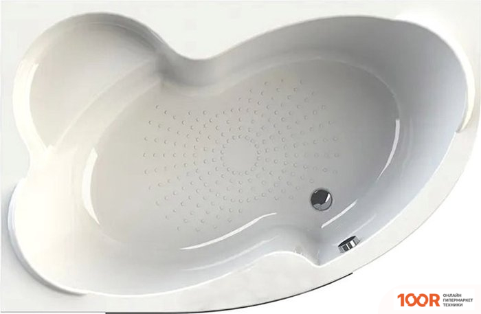 Ванна Radomir ИРМА ЛЮКС 149X96 С ПОЛОТЕНЦЕДЕРЖАТЕЛЕМ 2-83-2-1-0-216 (С ГИДРОМАССАЖЕМ, ЛЕВЫЙ) (19874)