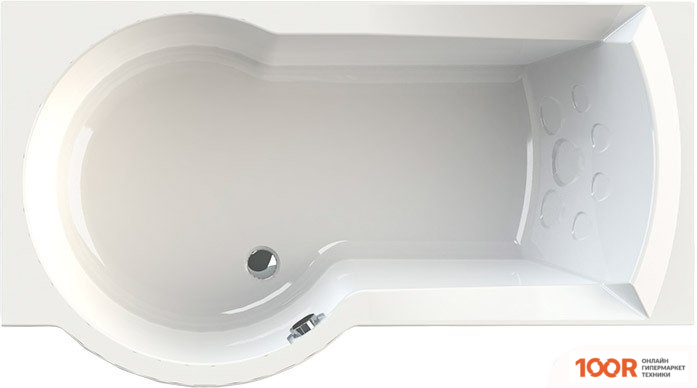 Ванна Radomir ВАЛЕНСИЯ 170X95L 1-01-4-1-9-021К (СИФОН БРОНЗА) (19849)