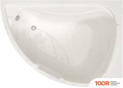 Ванна Radomir АЛЬБЕНА 168X120R 1-01-2-2-1-015К (БЕЛЫЙ, ХРОМ) (19834)