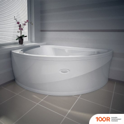 Ванна Radomir АЛЬБЕНА 168X120L 1-01-3-1-1-015К (БЕЛЫЙ, ЗОЛОТО) (19833)