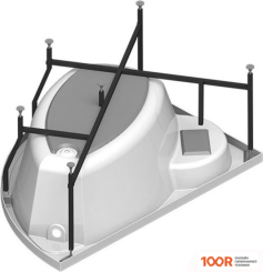 Ванна Radomir АЛАРИ СТАНДАРТ 168Х120 2-79-2-1-0-218 (С ГИДРОМАССАЖЕМ, ЛЕВЫЙ) (19829)