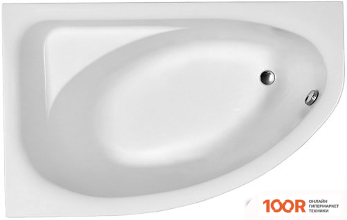 Ванна Kolo SPRING 160Х100L XWA3061000 (С НОЖКАМИ И ЭКРАНОМ) (19799)