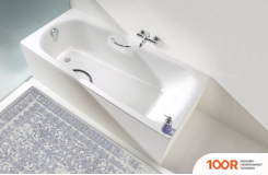 Ванна Kaldewei SANIFORM PLUS STAR 336 170X75 (EASY-CLEAN, НОЖКИ, РУЧКИ) (19743)