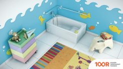 Ванна BLB EUROPA MINI 105X70 (С СИДЕНЬЕМ И НОЖКАМИ) (19165)