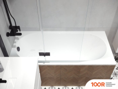 Ванна Belux БОРНЕО 170Х75 (БЕЛЫЙ МАТОВЫЙ) (19078)