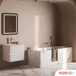 Ванна Belux БОРНЕО 170Х70 (БЕЛЫЙ МАТОВЫЙ, SOLID SURFACE) (19076)