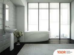 Ванна Aquatek ДИВА 160X90 (С НОЖКАМИ И ЭКРАНОМ, ЛЕВАЯ) (18853)