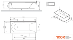 Ванна AM.PM SPIRIT W72A-180-080W-A2 (18690)