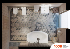 Ванна 1Марка NEGA 170X94 (С КАРКАСОМ) (18251)