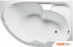 Ванна 1Марка DIANA 160X100 R (С КАРКАСОМ) (18182)