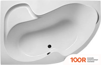 Ванна 1Марка AURA 160X105 L (С КАРКАСОМ И ЭКРАНОМ) (18151)