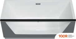 Ванна 1Марка AIMA NEO 170X75 (1 МАТОВОЕ СЕРОЕ СТЕКЛО) (18143)