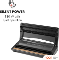 Вакуумный упаковщик Klarstein FOODLOCKER SLIM (ЧЕРНЫЙ) (18050)