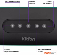 Вакуумный упаковщик Kitfort KT-1541 (18038)