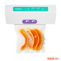 Вакуумный упаковщик Kitfort KT-1523-3 (БЕЛО-БИРЮЗОВЫЙ) (18013)