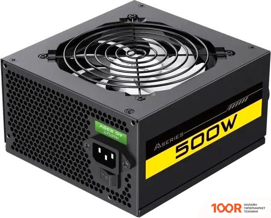 Блок питания Zircon AA-500 (ЧЕРНЫЙ) (17840)