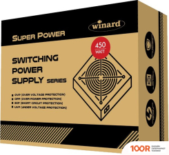 Блок питания Winard 450WA12 (ЧЕРНЫЙ) (17776)