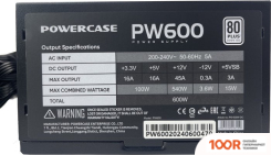 Блок питания Powercase PW600 (17474)