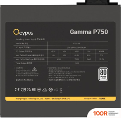 Блок питания Ocypus GAMMA P750 GAMMA-P750-W1HDBK024X-EU (17446)