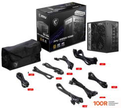 Блок питания MSI MPG A1000G PCIE5 (17427)