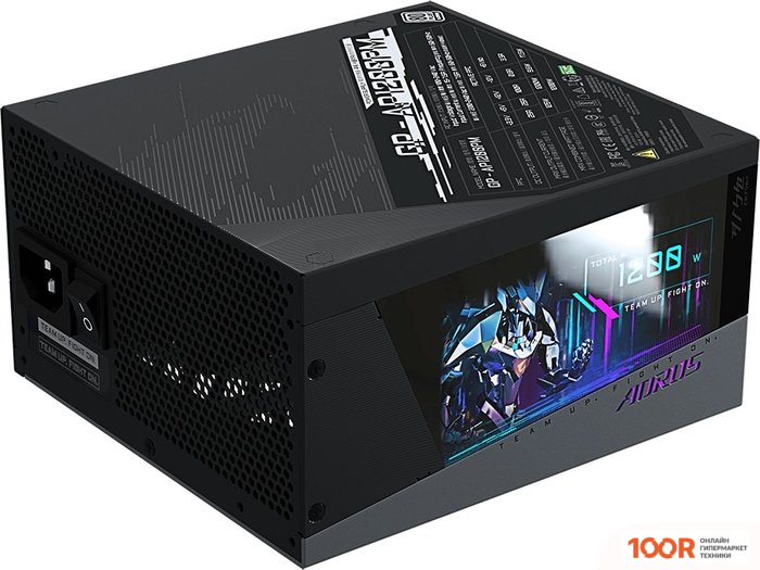 Блок питания Gigabyte AORUS P1200W 80+ PLATINUM MODULAR GP-AP1200PM (17252)