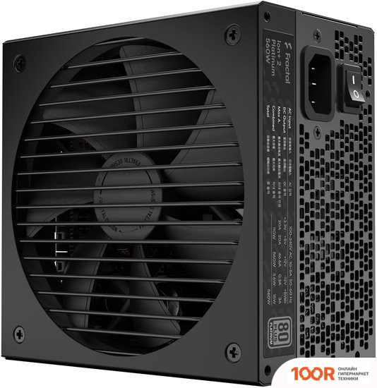 Блок питания Fractal Design ION+ 2 PLATINUM 660W FD-P-IA2P-660 (17206)