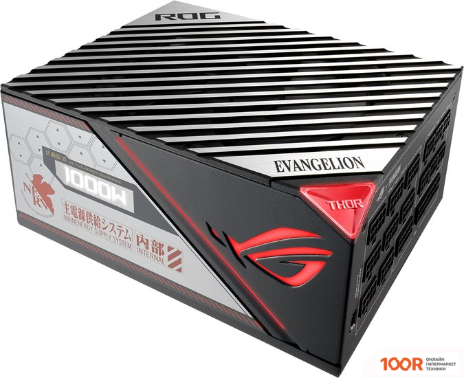 Блок питания ASUS ROG THOR 1000W PLATINUM II EVA EDITION ROG-THOR-1000P2-EVA-GAMING (16552)