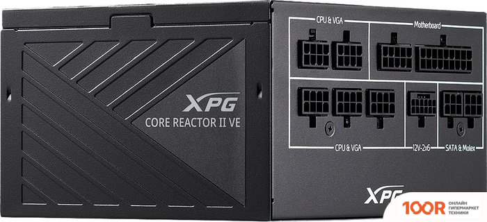 Блок питания ADATA XPG CORE REACTOR II VE 750W COREREACTORIIVE750G-BKCEU (16495)