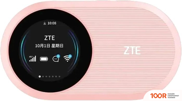 Wi-Fi роутер ZTE U10S PRO (РОЗОВЫЙ) (13428)