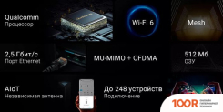 Wi-Fi роутер Xiaomi MI WI-FI ROUTER AIOT AX6000 (13398)