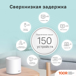 Wi-Fi роутер TP-Link DECO X60 V3.2 (1 ШТ.) (13338)