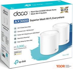 Wi-Fi роутер TP-Link DECO X60 V2 (2 ШТ.) (13335)