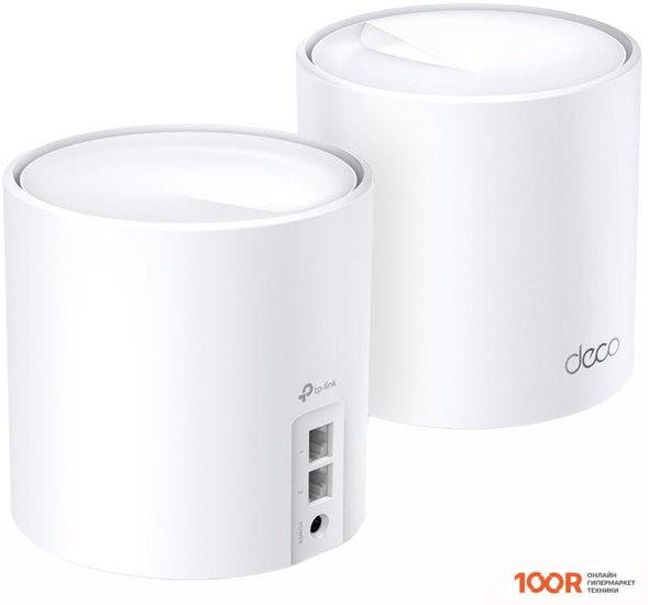 Wi-Fi роутер TP-Link DECO X60 V2 (2 ШТ.) (13335)