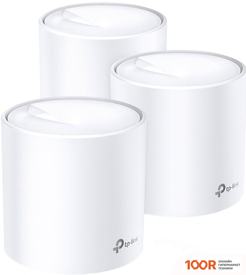 Wi-Fi роутер TP-Link DECO X20 (3 ШТ.) (13322)