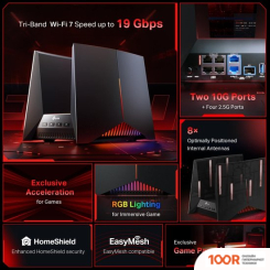 Wi-Fi роутер TP-Link ARCHER GE800 (13293)