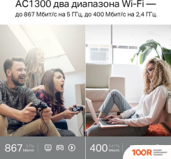 Wi-Fi роутер TP-Link ARCHER C6 V4 (13287)
